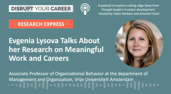 Evgenia Lysova Talks About her Research on Meaningful Work and Careers